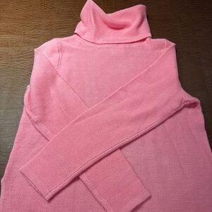 Gretchen Scott Pink Turtle neck sweater